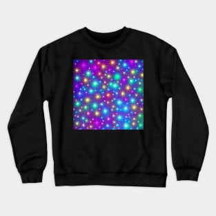 Color Bursts / Fireworks Crewneck Sweatshirt